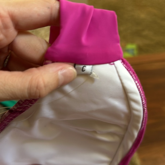 Retired Finfolk Productions Fabric Mermaid Scale Top- Lilikoi - Picture 5 of 5